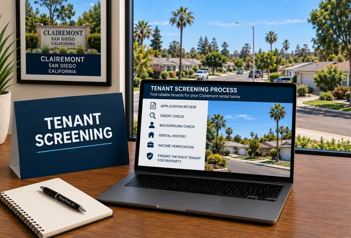 Tenant screening for Clairemont rental homes