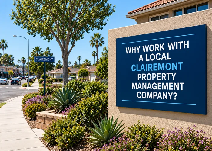 Why work with a local Clairemont property management company
