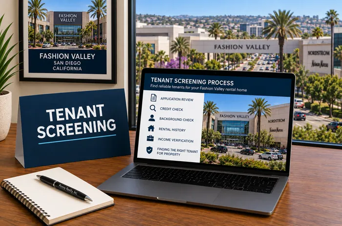 Tenant screening for Fashion Valley rental homes