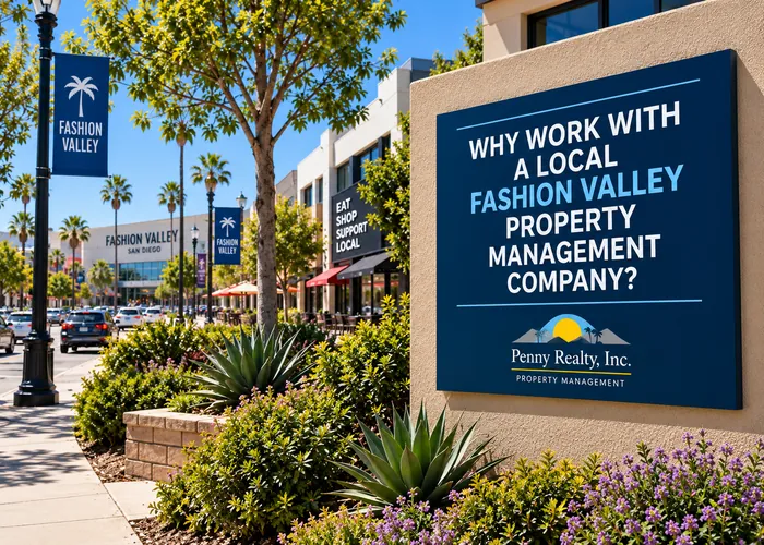 Why work with a local Fashion Valley property management company