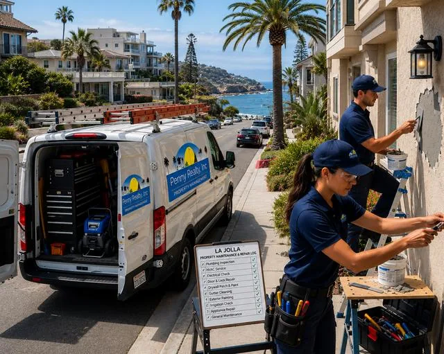 Property maintenance and repairs in La Jolla