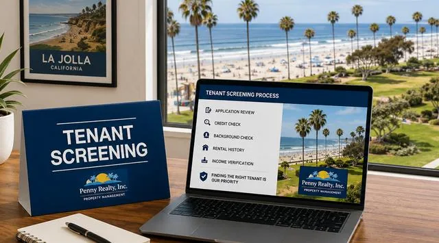 Tenant screening for La Jolla rental homes