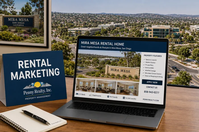 Rental marketing for Mira Mesa properties