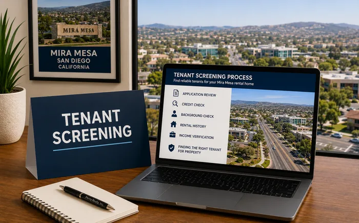 Tenant screening for Mira Mesa rental homes