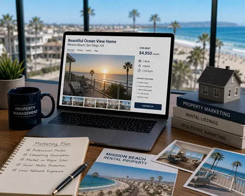 Rental marketing for Mission Beach properties