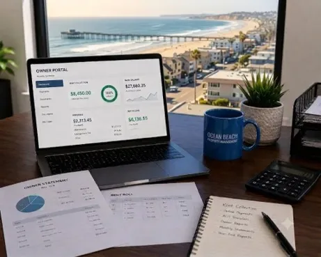 Rent Collection and Owner Financial Reporting in Ocean Beach