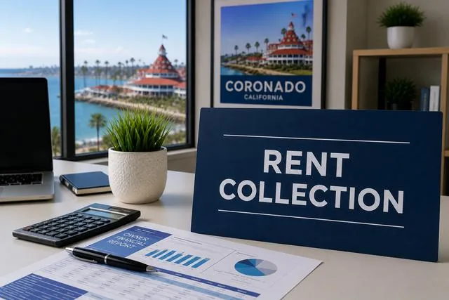 Rent collection and owner financial reporting in Coronado