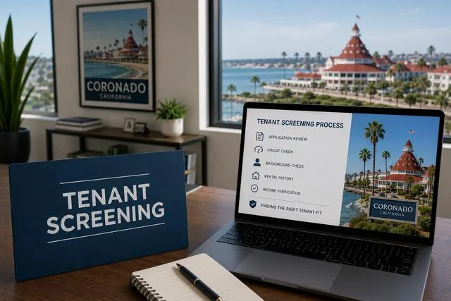 Tenant screening for Coronado rental homes