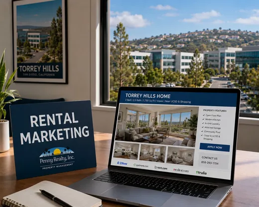 Rental Marketing for Torrey Hills Properties