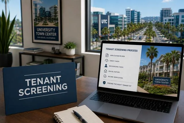 Tenant screening for University Town Center rental homes
